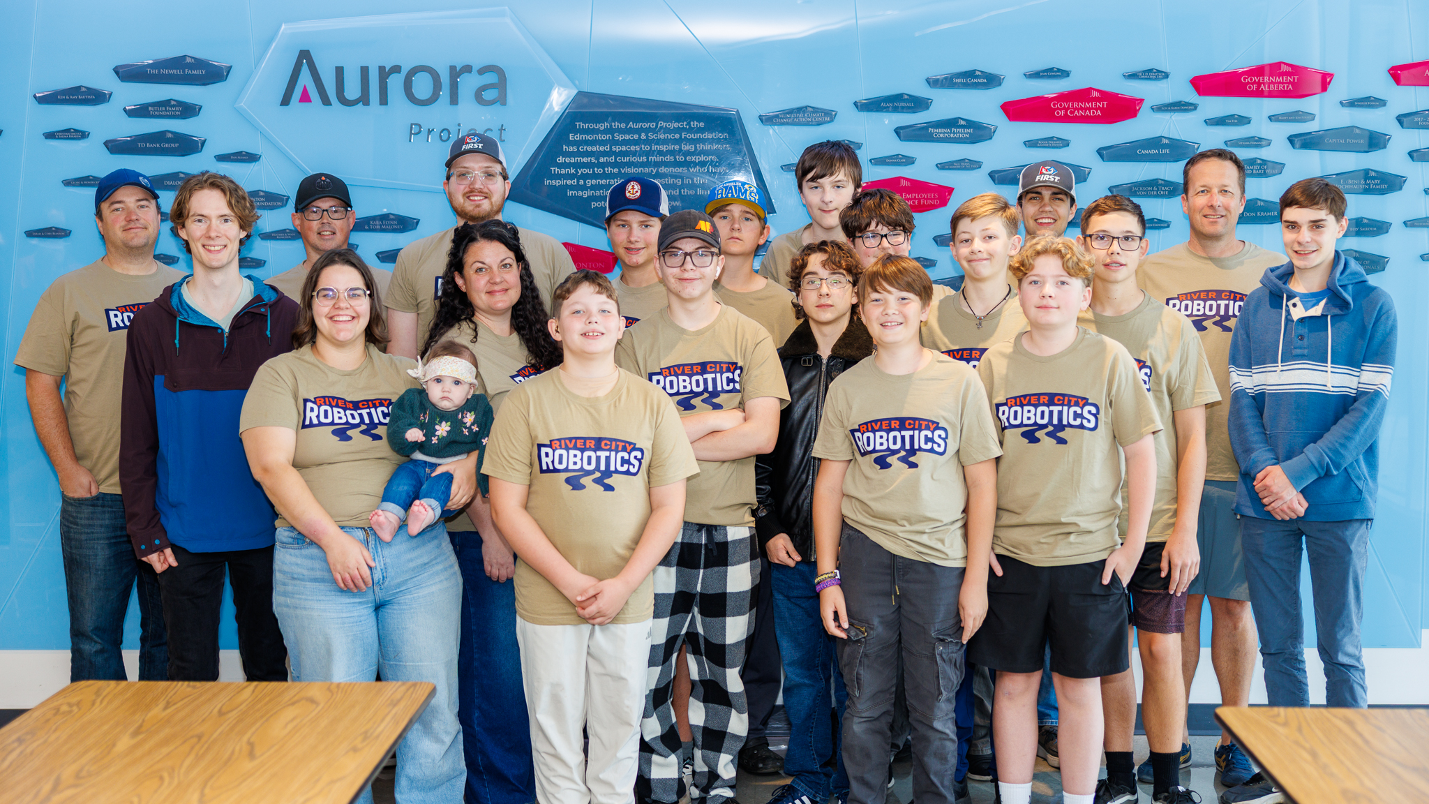River City Robotics team members