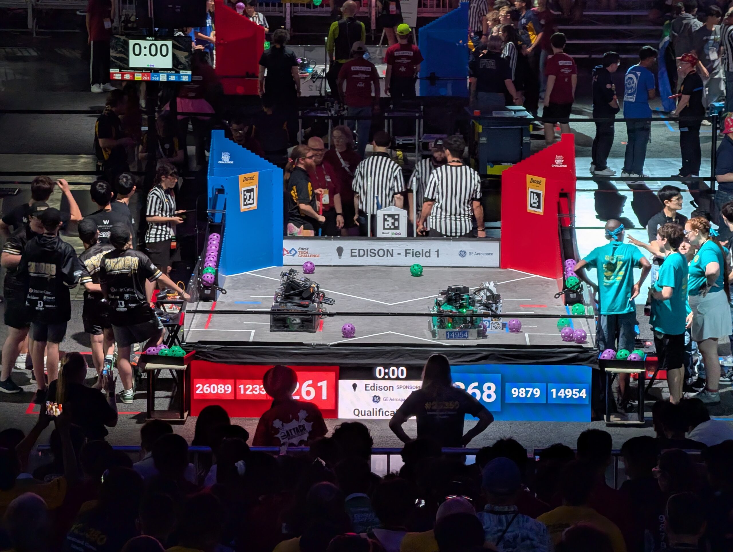 Team Gladius at the FIRST World Championship in Houston